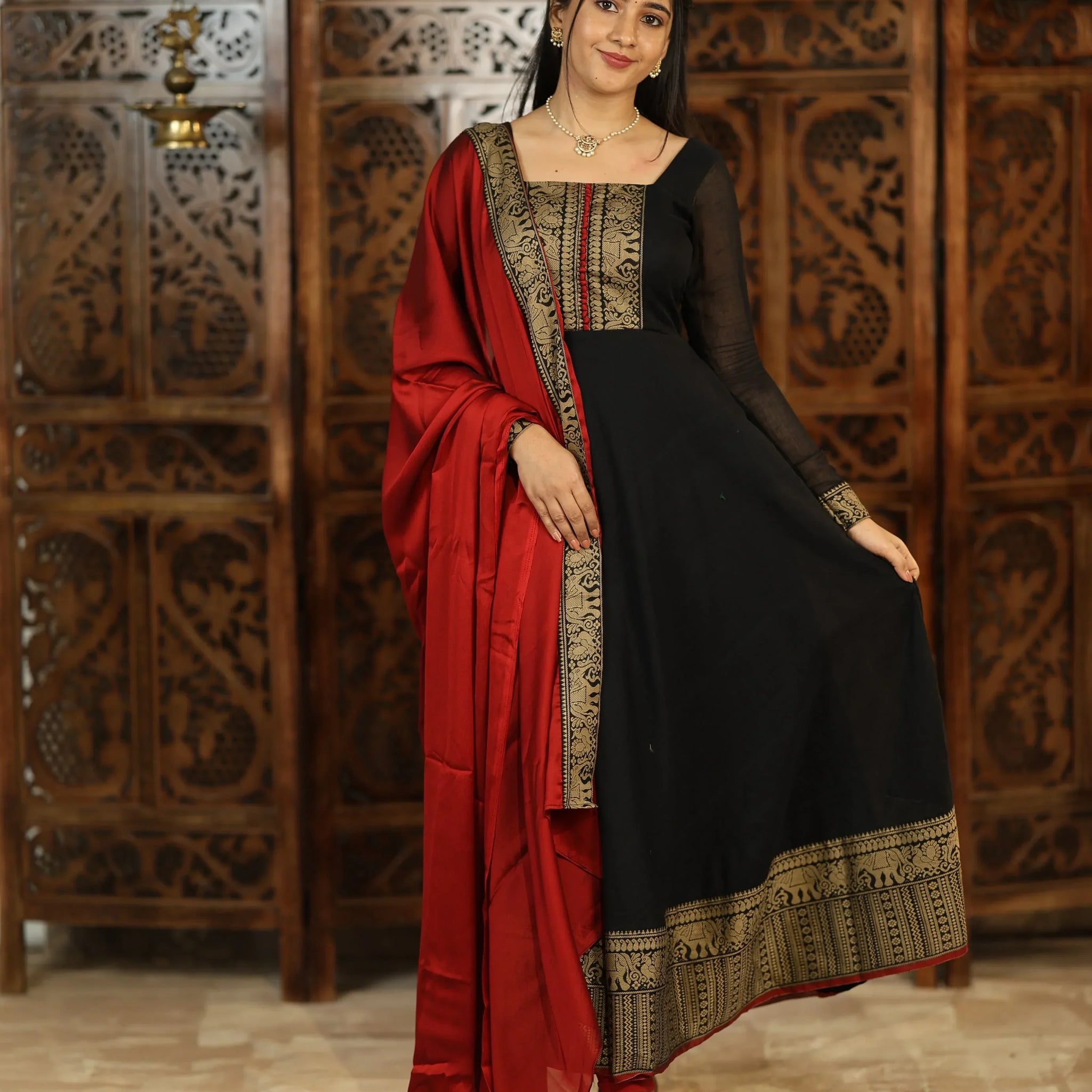 Rajvi Pure cotton Anarkali