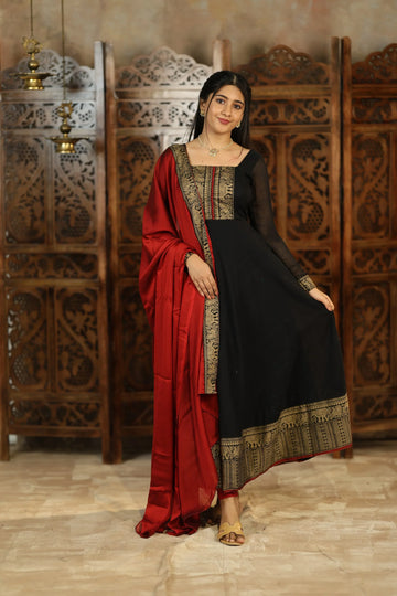 Rajvi Pure cotton Anarkali