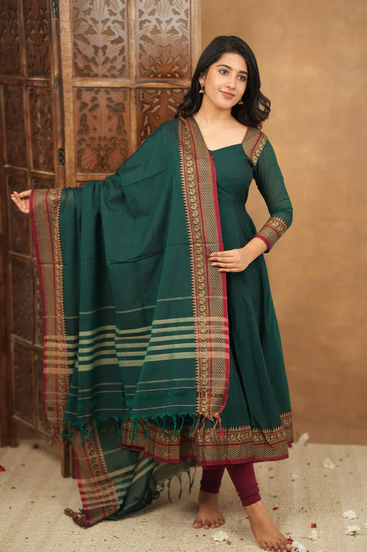 Premium Temple Anarkali